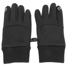 1 Paar schwarze Unisex-Fahrradhandschuhe,