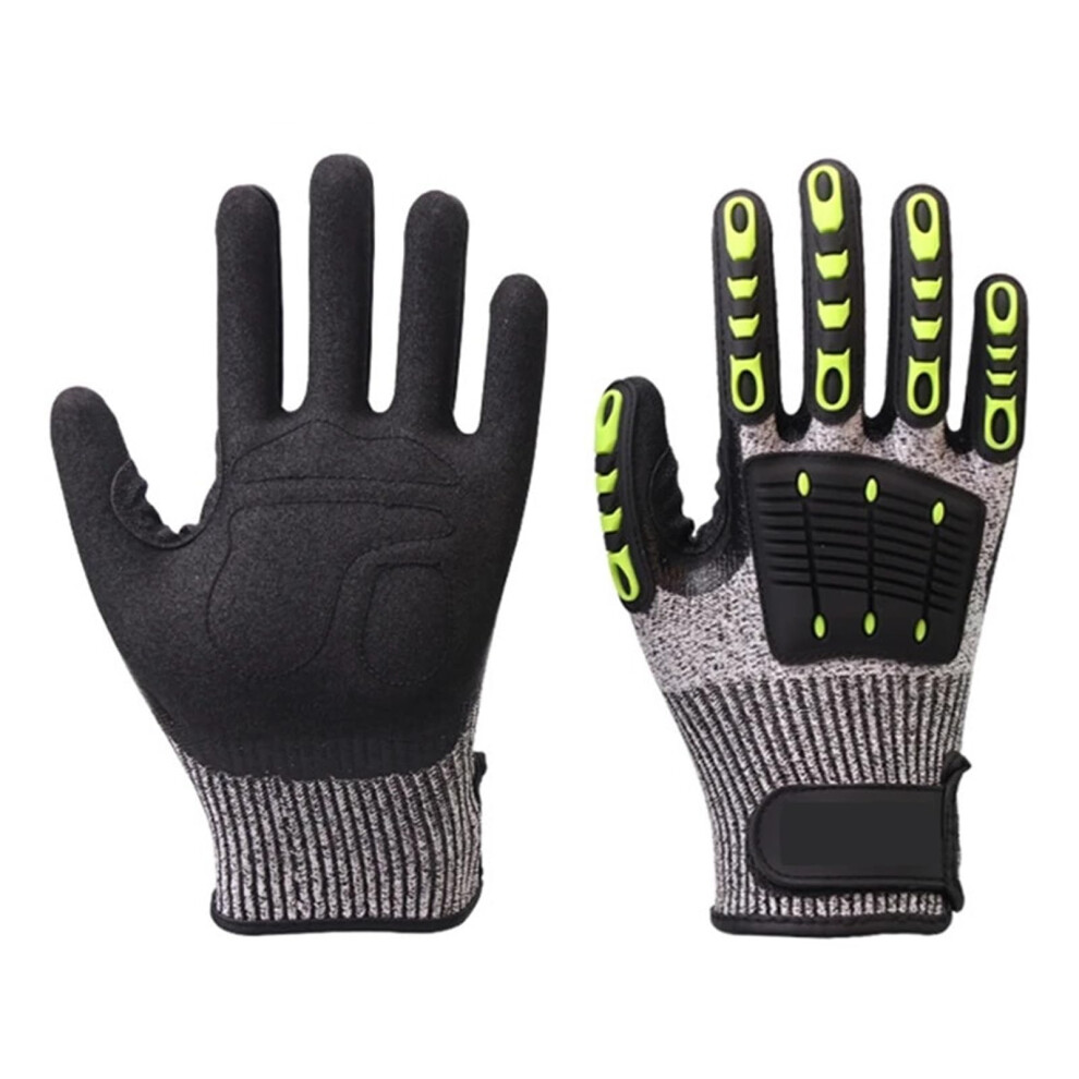 Cut Resistant Gloves Anti Impact Vibration Tpr Safety Work Gloves Anti Cut Proof Size L 1 Pair 9119770345011