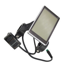 LCD Tachometer Display, EBike Tachometer, Screen, Control Panel for Various Vehicle Models, Motorcycle Enthusiasts, Tool