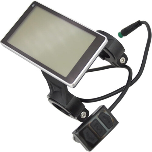 LCD Tachometer Display, EBike Tachometer, Screen, Control Panel for Various Vehicle Models, Motorcycle Enthusiasts, Tool 1