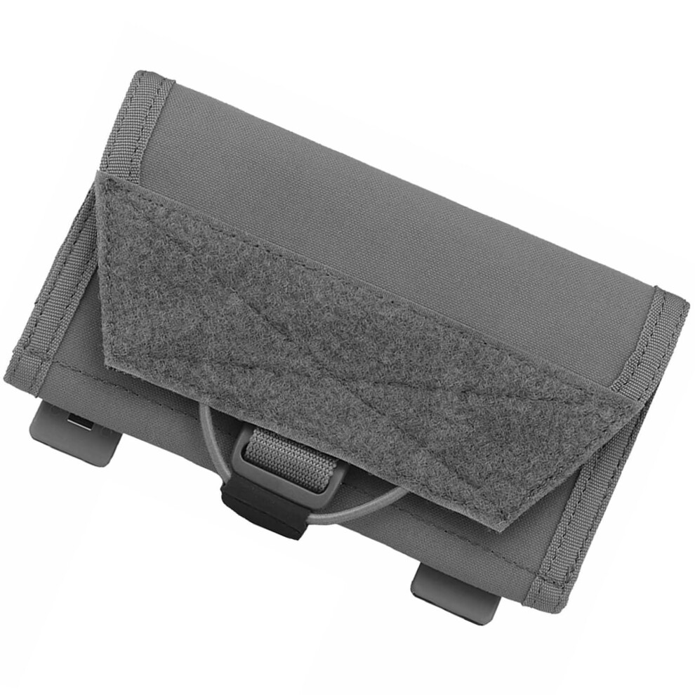 Tactical Mobile Phone Pouch Clip Bag Edc Tool Bag Quick Release Design Molle Pouch Grey 9119770345059