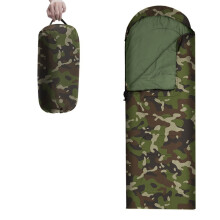 4 Seasons Sleeping Bag Lightweight Warm for Children Adults Waterproof for Camping Hiking Travel Outdoor Green 1.8kg (19030)*75cm