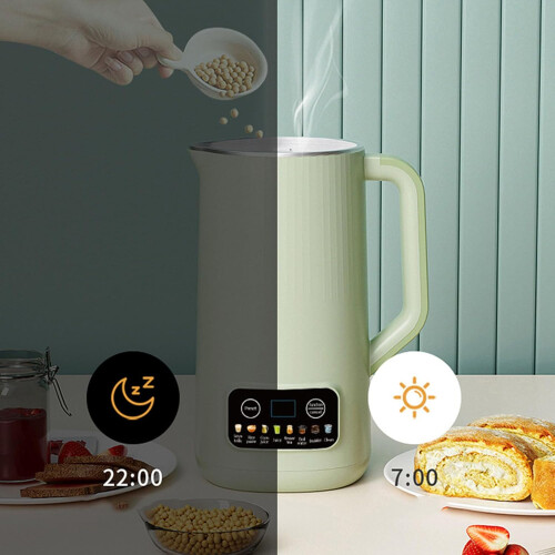 Multifunctional Nut Milk Maker, 20 Oz, Automatic Soy Milk Maker with Keep Warm 1
