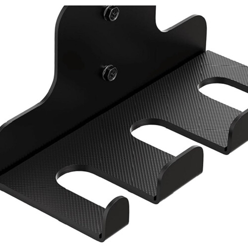 Barbell holder rack, barbell hanger vertical, multipurpose, easy installation 2