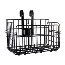 Detachable foldable bicycle basket, front and rear, collapsible hanging basket, durable