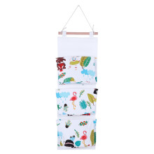Organizador impermeable para artículos diversos, bolsa de almacenamiento para montaje en pared, bolsa organizadora para puerta de cocina, azul,