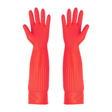 Natural Latex Gloves with High Resilience, Tensile Strength, and Skidproof Surface, Perfect for Boys (Loose) (L)