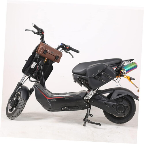 Waterproof Motorcycle Saddlebag Green Practical Tool Storage for Motorcycles 1