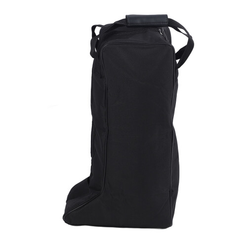Stiefeltasche mit Griff, Oxford-Stoff und Leder, 2