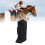 Stiefeltasche mit Griff, Oxford-Stoff und Leder, 12