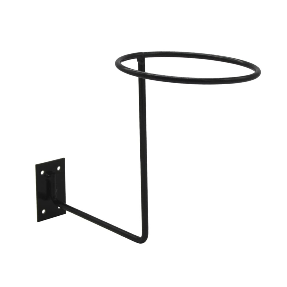 Motorcycle Helmet Holder Wall Mount Rack With Space Saving Display And Removable Bracket Black 9323874566832