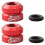 Bicycle valve nut, ultralightweight and effective replacement tool for improved cycling performance (red) red 1