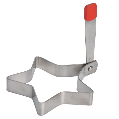 Επαναχρησιμοποιήσιμο καλούπι αυγών σε σχήμα αστεριού, αντικολλητικό εργαλείο
