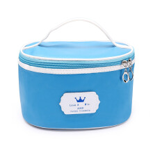 Organizador de cosméticos em couro PU, organizador de bolsa em feltro, nécessaire portátil, organizador interno para bolsas, bolsa de maquiagem à