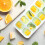 KEPLIN Silicone Ice Cube Trays with Non Spill Lids, 2 Pack, Green 4