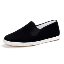 Martial Art Kung Fu Tai Chi Cotton Sole Canvas Shoes Size 10 UK Black