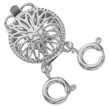 Necklace Layerer Clasp Connector Separator Jewelry Making Tool, Layering Multiple Necklaces Charms And Chains Compatible
