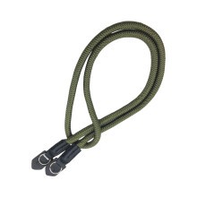 Adjustable Camera Neck Strap Nylon Webbing With Secure Metal Clip For DSLR Cameras 100cm Length Green