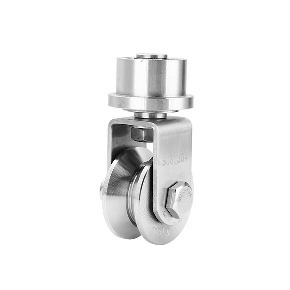Stainless Steel Pulley, 304 V/U/H Groove Wheel, Sliding Gate Rollers (68 H Type) 9001264505400
