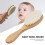 Ziegenhaarbürste Babyhaarbürste mit Holzgriff 1