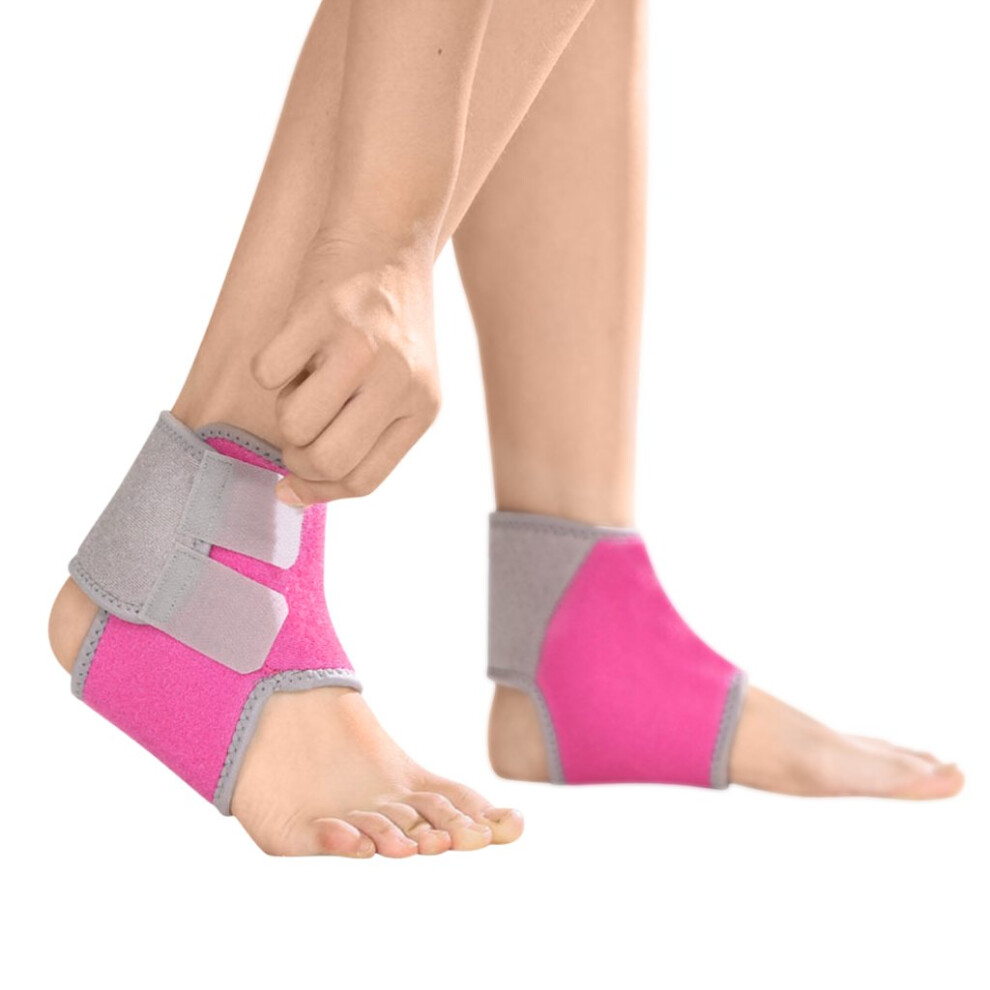 Children's Ankle Support with Velcro Fastening, Foot Support for Sports, Compression Socks for Pain Relief