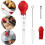 Turkey basting syringe set including brushes for effortless cleaning and maintenance 2