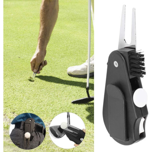 Portable tool for ball markers and pitchforks 1