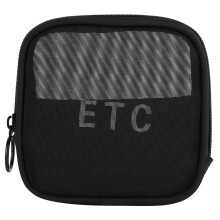 Estuche organizador portátil, solución de almacenamiento protectora y a prueba de golpes con diseño transparente, adecuado para negocios o viajes