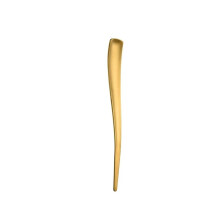 2in1 Fruit Fork 304 Stainless Steel Dessert Fork Food Grade Mixing Spoon Fruit Stick Gold 4PCS For Cake Ice Cream