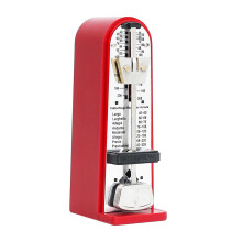 Mechanical Metronome Precision Portable Professional Metronome Universal Metronome for Ukulele Drums and Other Instruments Red