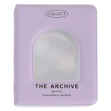 Small Card Collector Binder Holds 40 Cards With 3Inch Photocard Holders Clear Showcases Photo Organizer Book