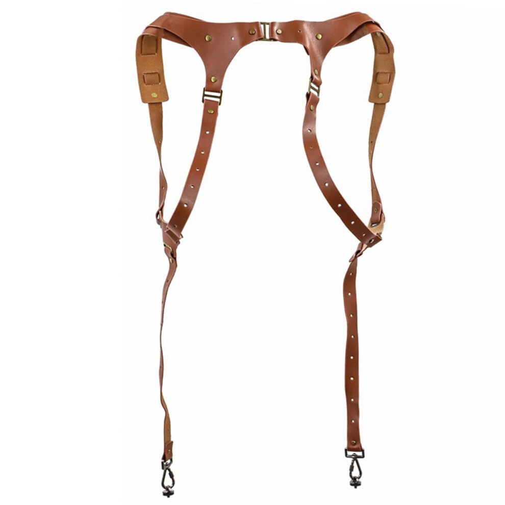 Double Camera Harness Strap Left Or Right Shoulder Dual Camera Strap For Photographers Comfortable Wear 9323874568058
