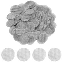 NHP 50 Pieces 25mm Stainless Steel Pipe Screen Filtering, Bong Sieve, Pipe Screens