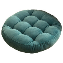 Sustainable Serenity: Eco-Friendly Material Round Cushion, Tufted Design Meditation Pillow For Yoga, Living Room, Balcony (Green)