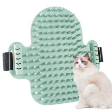 Dog Grooming Brush SelfCleaning Electric Defaux fur Comb For Cats Cat Brush Wall Corner Scratcher