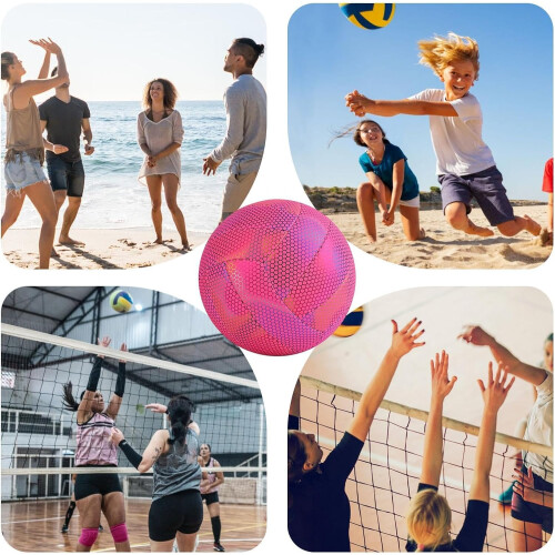Glowing Volleyball for Night Training, Competition 1