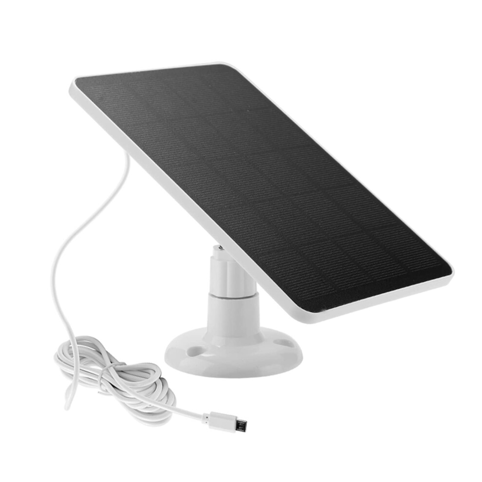 10W Security Camera Solar Panel Battery For Wifi Cameras Rechargeable Power System Compatible Security Camera Models 9339159800966