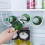 Stackable Wine Bottle Organizer for Fridge, Plastic Bottle Storage Holder with Clear Wine Bottle Rack for Efficient Kitchen Storage Organizer 6