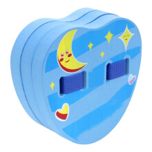 Back Float Swim Trainer, Bubble Belts, Adjustable Swim Safety Gear 7.87x3.15x7.48 inches, 3Layer Support with QuickRelease Buckles, Blue