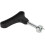 Golf shoe spike wrench style remover tool for improved maintenance, black 2