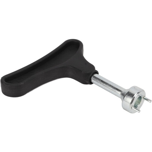 Golf shoe spike wrench style remover tool for improved maintenance, black 1