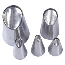 5Piece Piping Nozzle Set, Icing and Pastry Tips, Kitchen Tools, Baking Accessories, Cake Decorating Tools