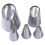 5Piece Piping Nozzle Set, Icing and Pastry Tips, Kitchen Tools, Baking Accessories, Cake Decorating Tools 1