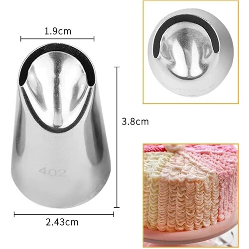 5Piece Piping Nozzle Set, Icing and Pastry Tips, Kitchen Tools, Baking Accessories, Cake Decorating Tools 1