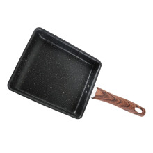Egg Pan NonStick Coating Square Frying Pan Tamagoyaki Kitchen Tool Easy to Clean