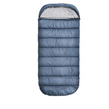 Sleeping Bag Large, Lightweight, 3Season, Long for Adults, Camping, Blue