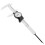 Plastic Dial Vernier Caliper Ruler Professional Measuring Tool for Plastic Materials White 3