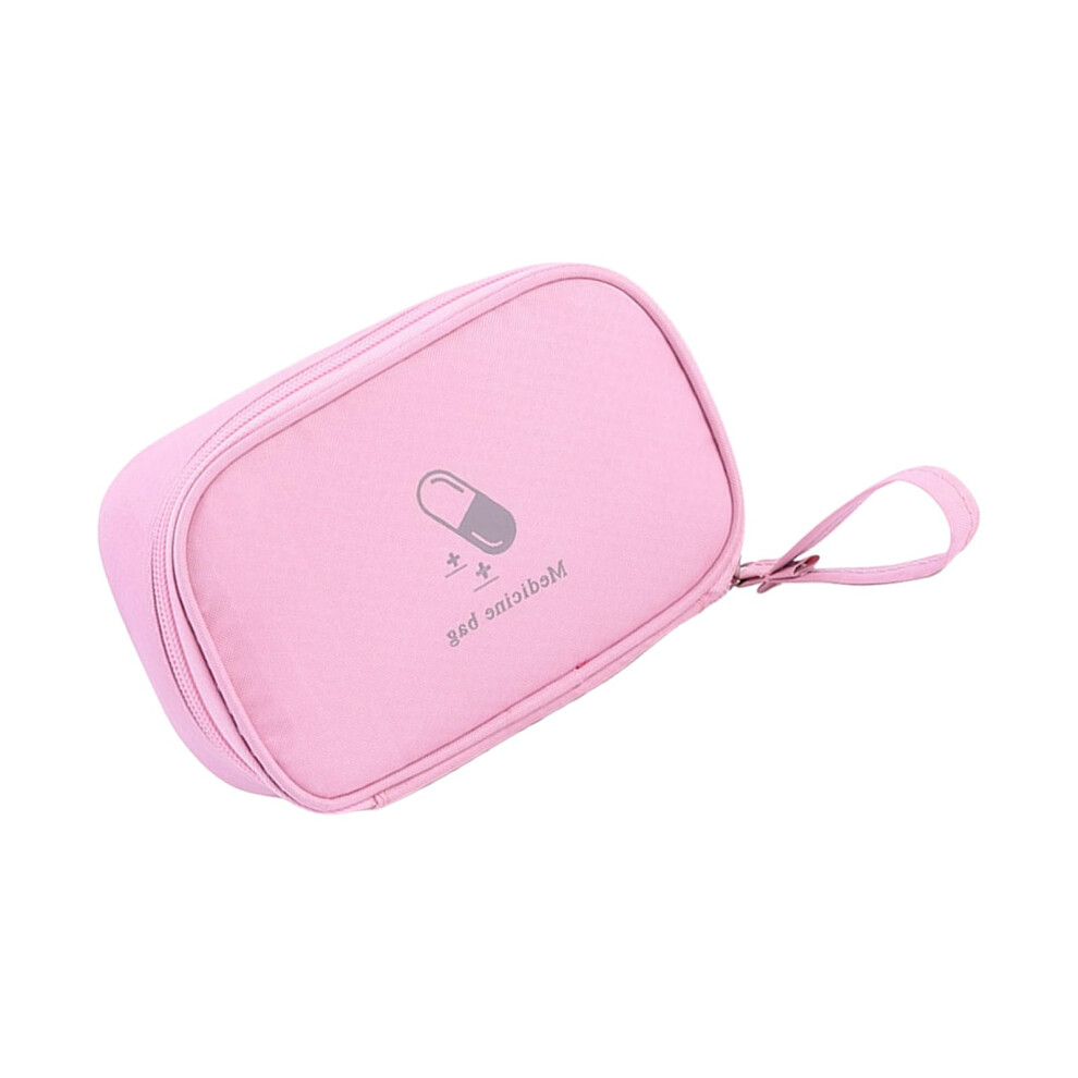 Travel Firsts Aid Bag Empty Medical Bag With Multiple Compartments First Aid Pouches Zipper Closure For Camping