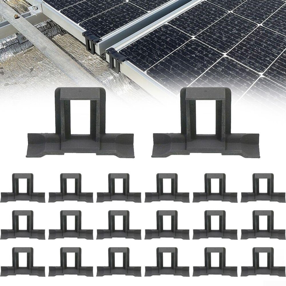 20 Pieces Effective Solar Panel Dirt Discharge Clips For Performance Enhancement (32 Mm) 9119770352026