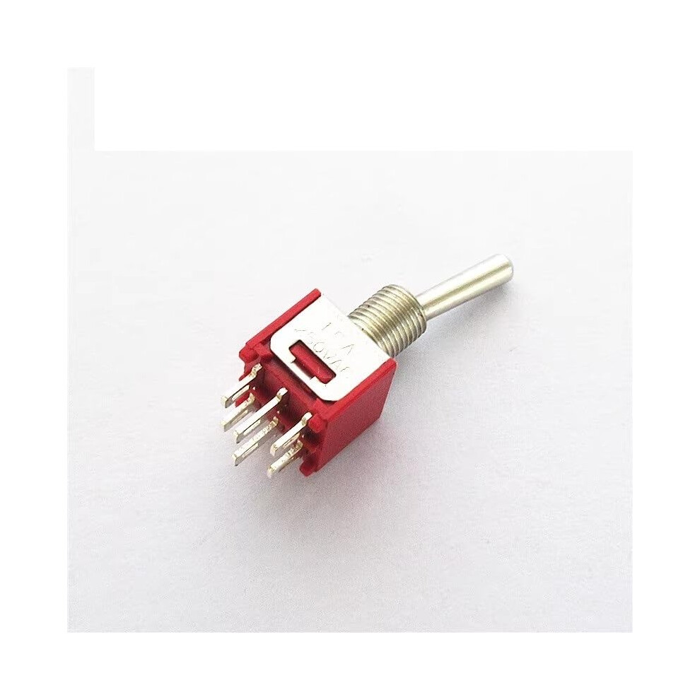 Button Swing Toggle Switch, 5Mm Opening, 6P, 2 Gears, 1.5A 250V 9339159802182